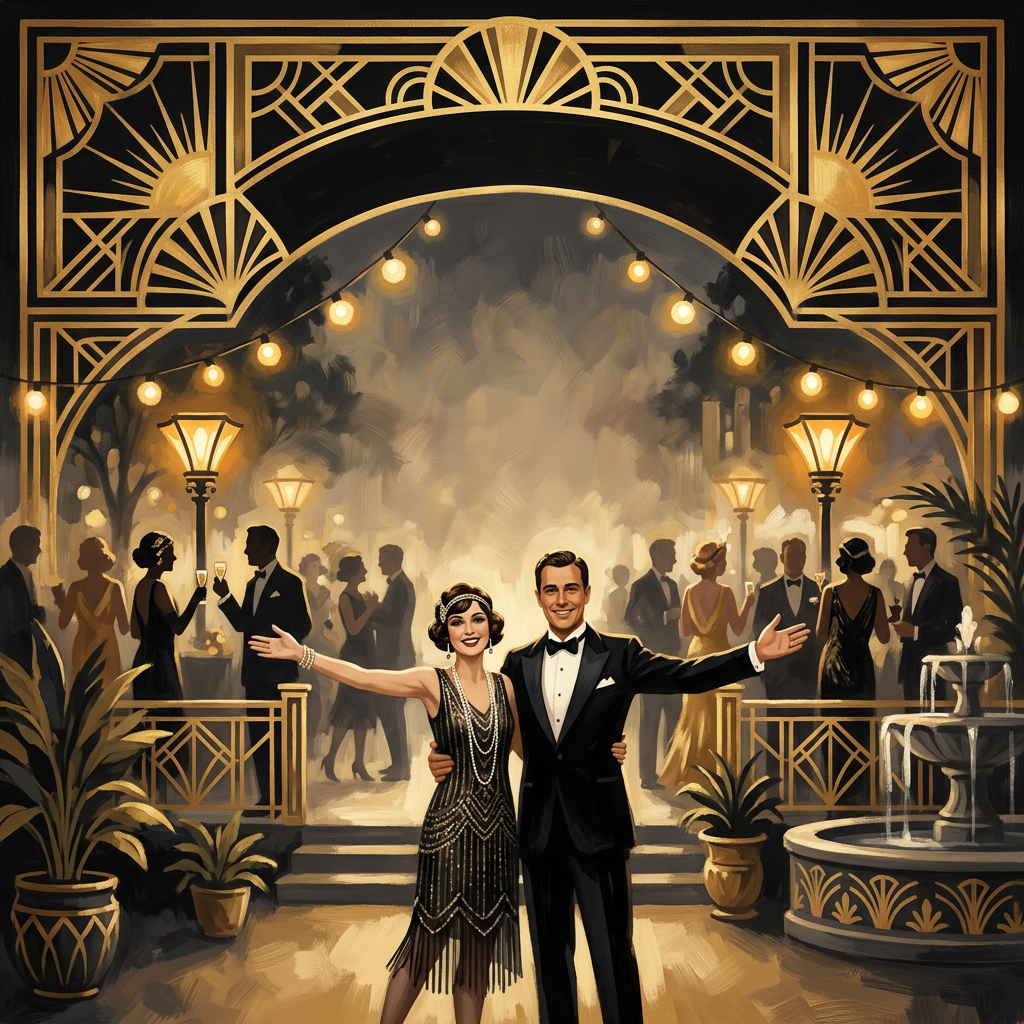 Welcome Party Art Deco preview