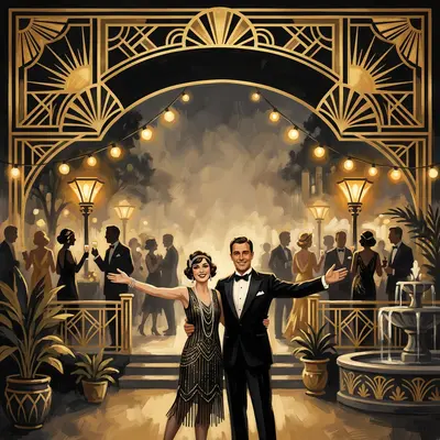 Welcome Party Art Deco preview