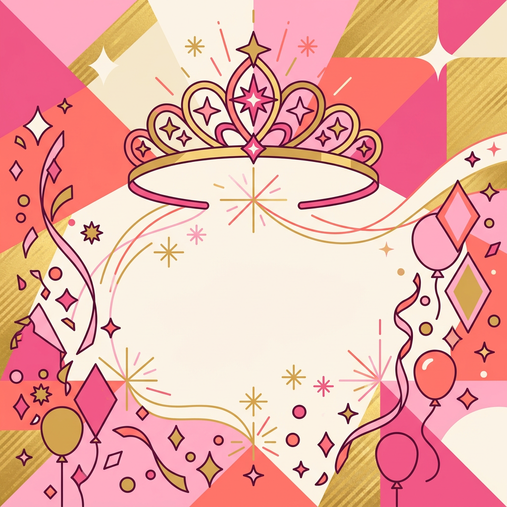 Sweet Sixteen Flat Design preview