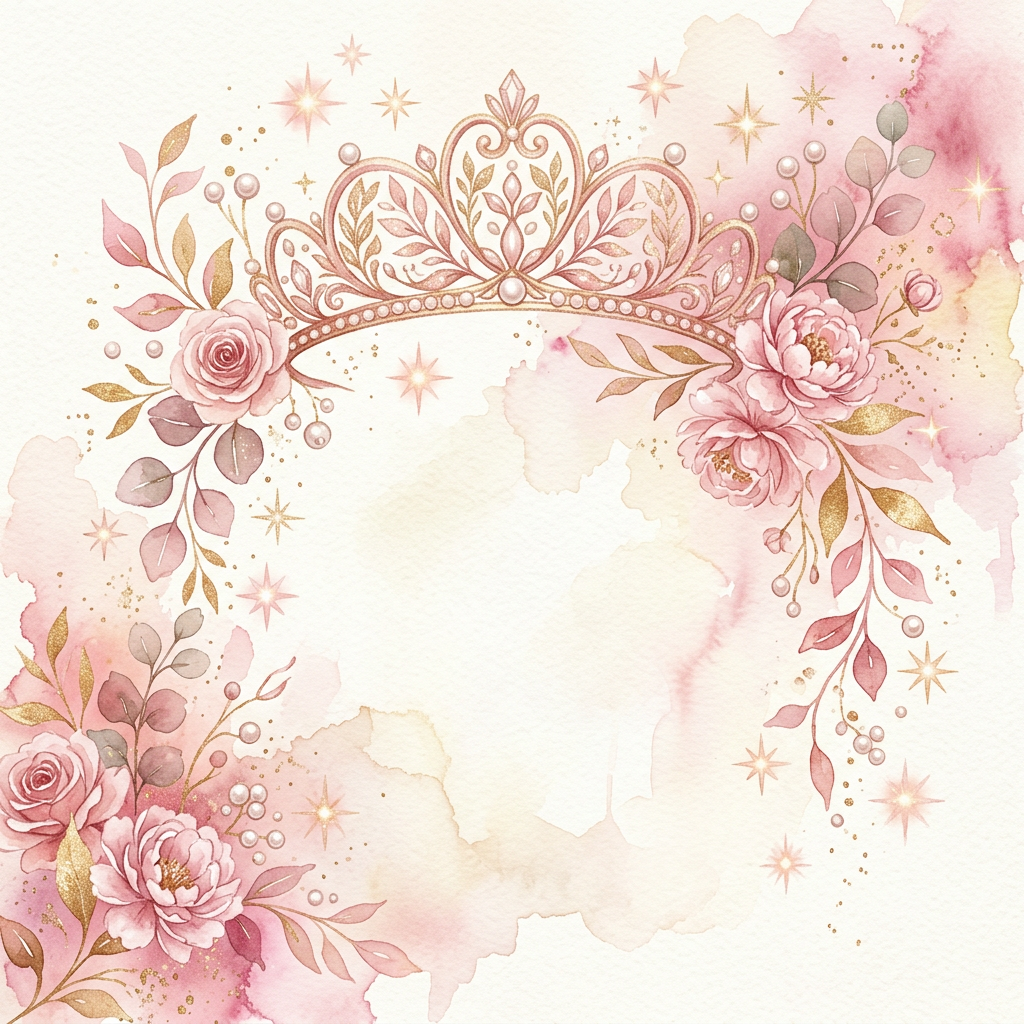 Sweet Sixteen Watercolor Garden preview
