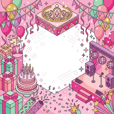 Sweet Sixteen Isometric preview