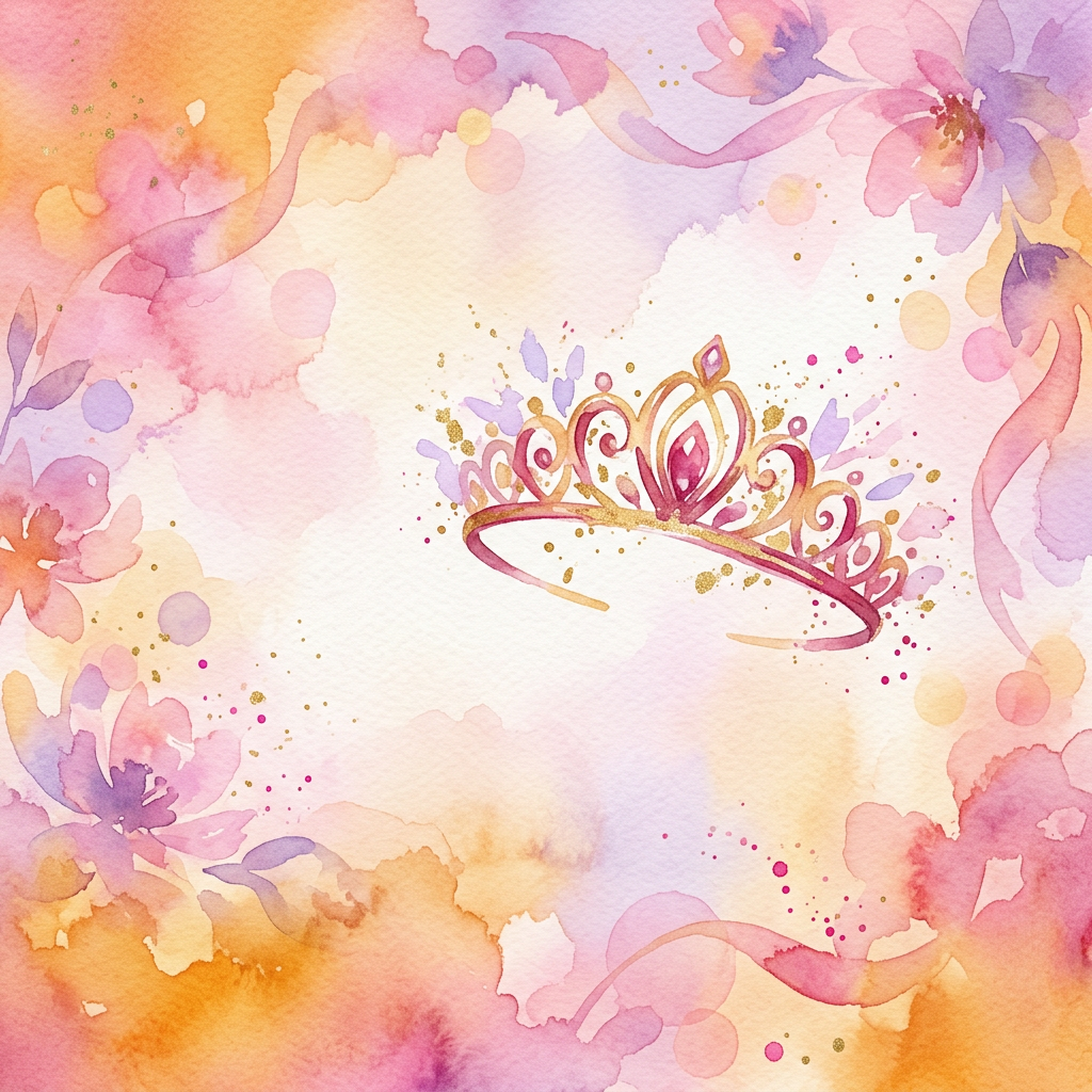 Sweet Sixteen Watercolor Sunset preview