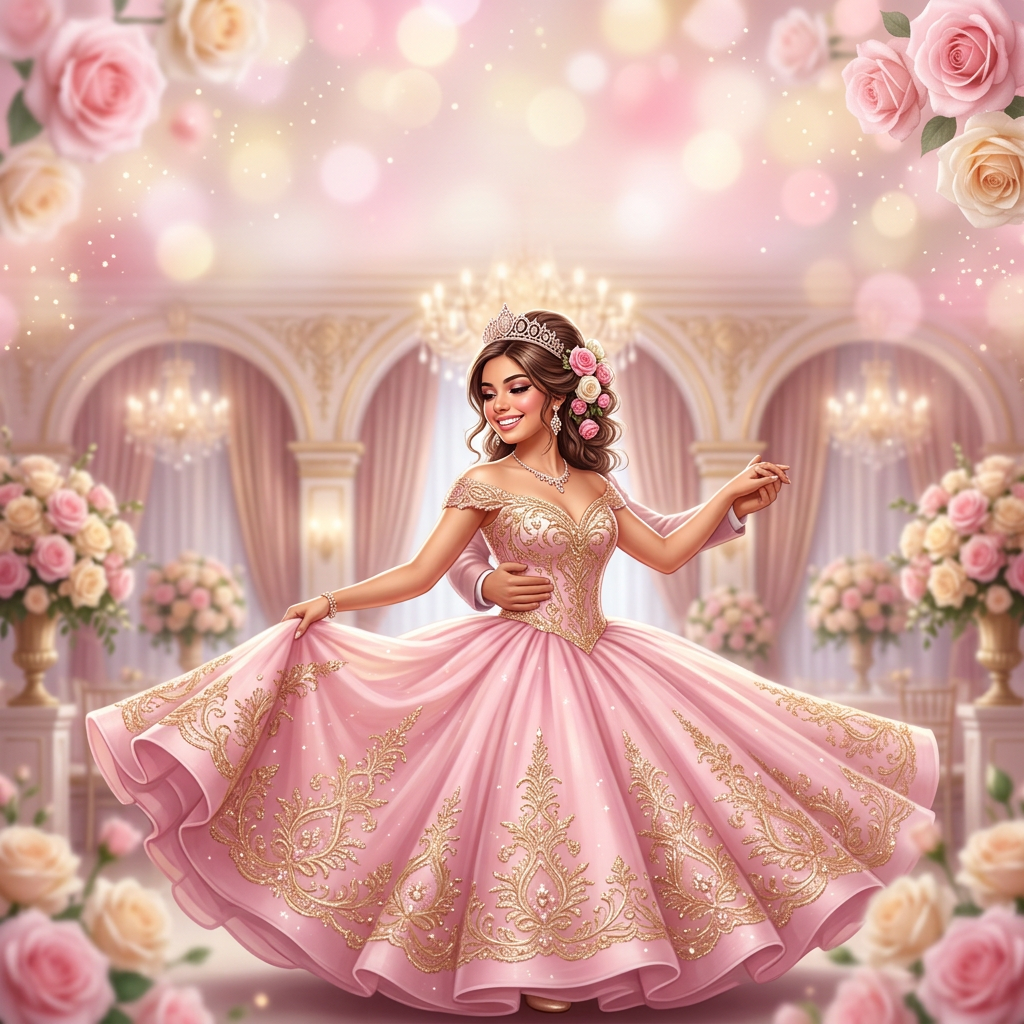 Quinceañera Studio Shot preview