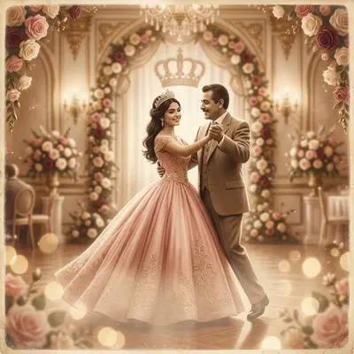 Quinceañera Sepia Nostalgia preview