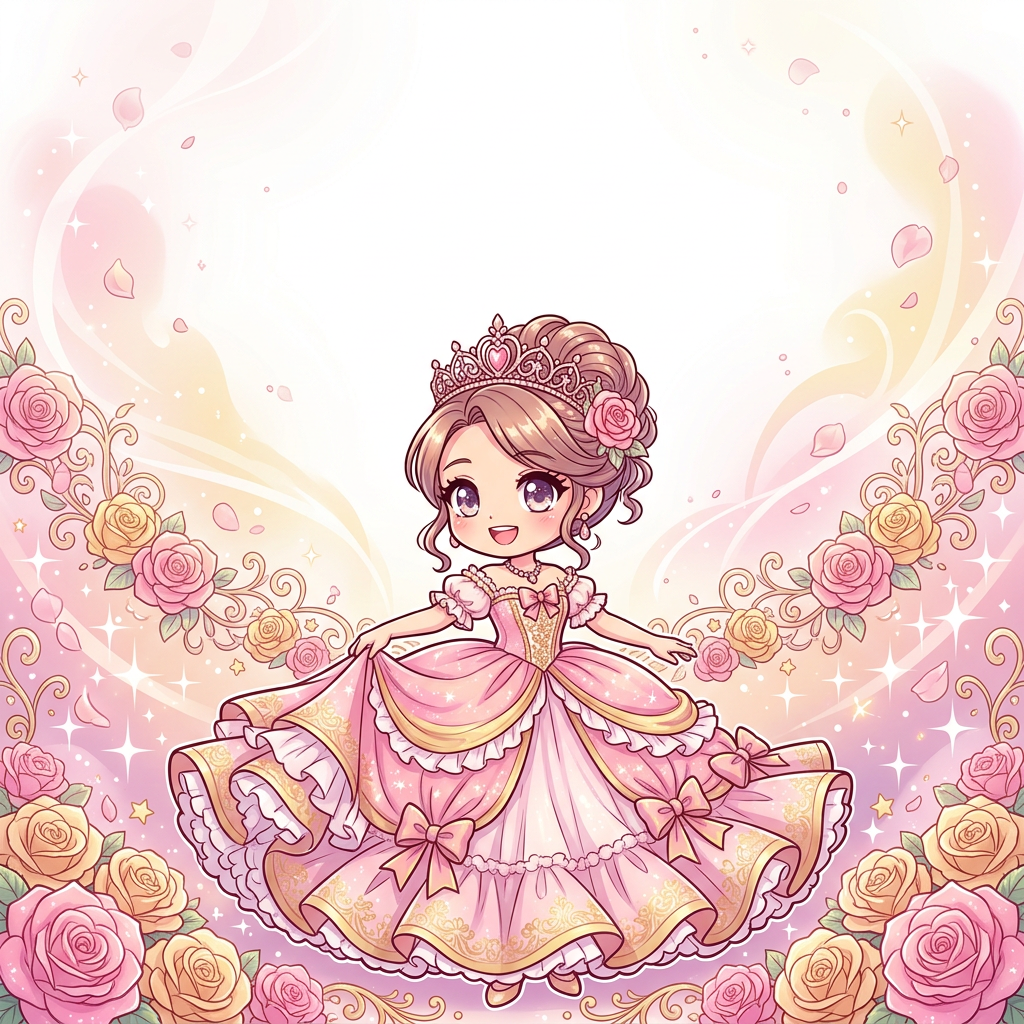 Quinceañera Chibi preview