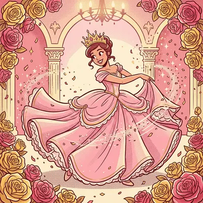 Quinceañera Retro Cartoon preview