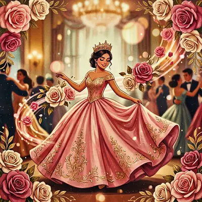 Quinceañera Polaroid preview