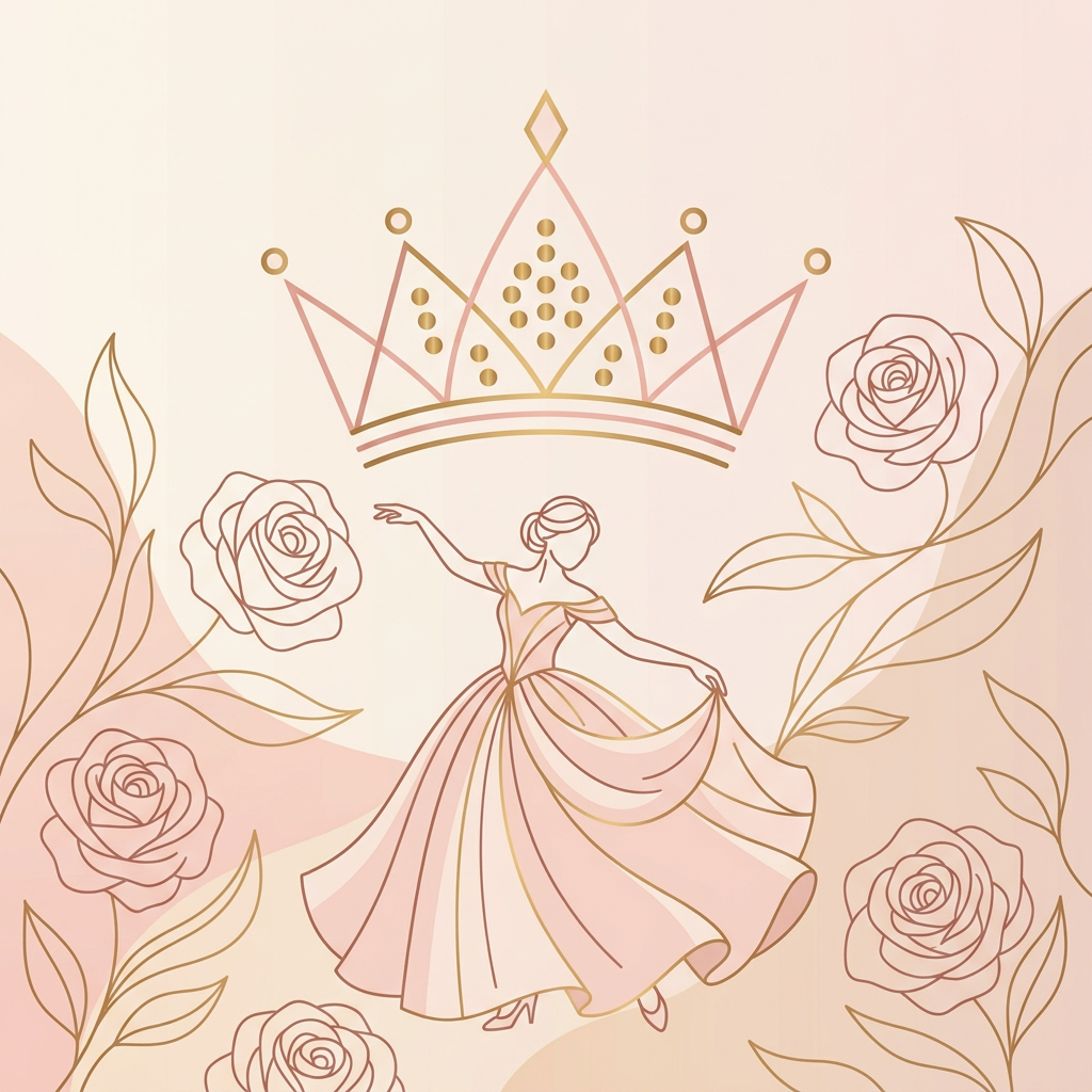 Quinceañera Japandi preview