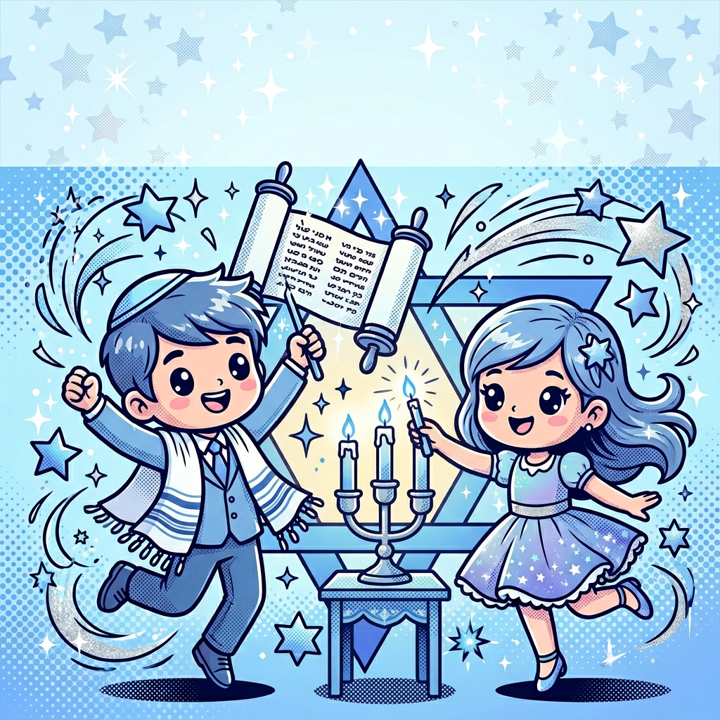 Bar/bat Mitzvah Kawaii preview