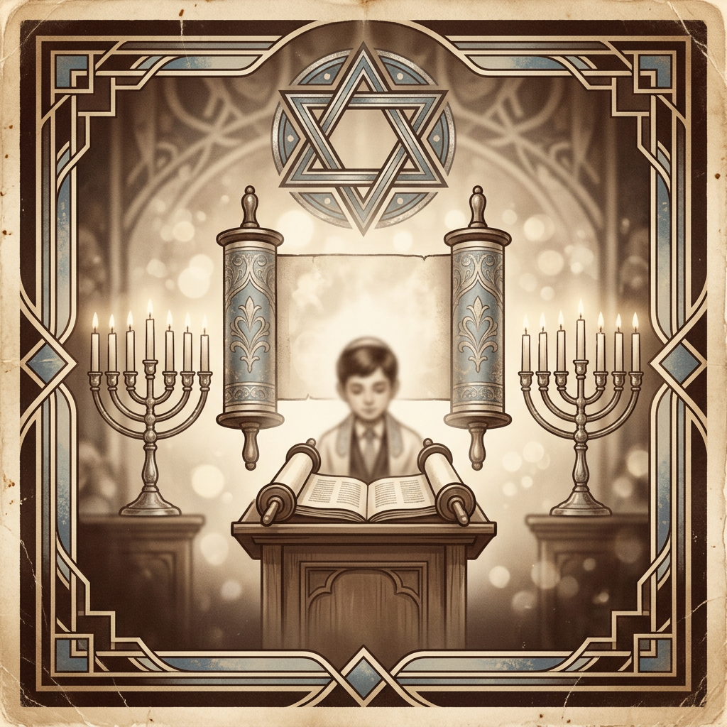 Bar/bat Mitzvah Sepia Nostalgia preview