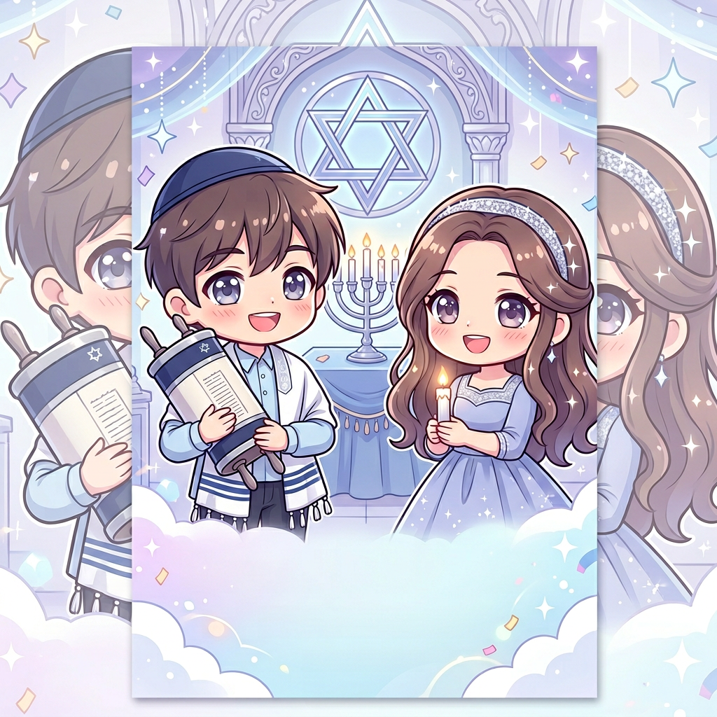 Bar/bat Mitzvah Chibi preview