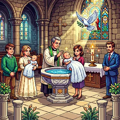 Baptism Christening 16-Bit preview