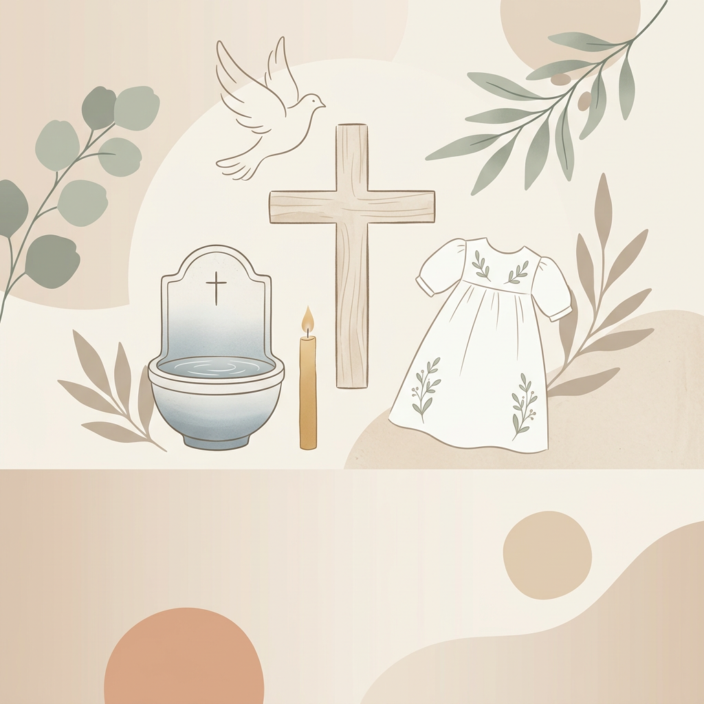 Baptism Christening Japandi preview
