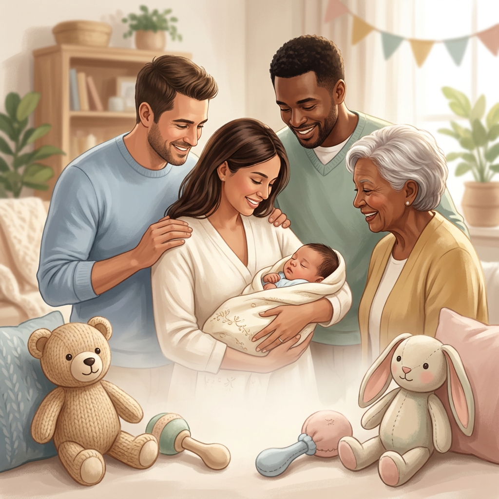 Baby Naming Ceremony Studio Shot preview