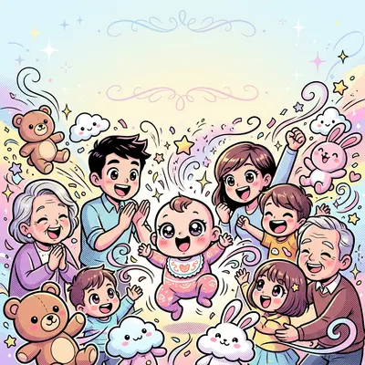 Baby Naming Ceremony Kawaii preview