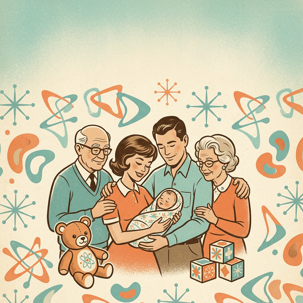 Baby Naming Ceremony Mid-Century preview