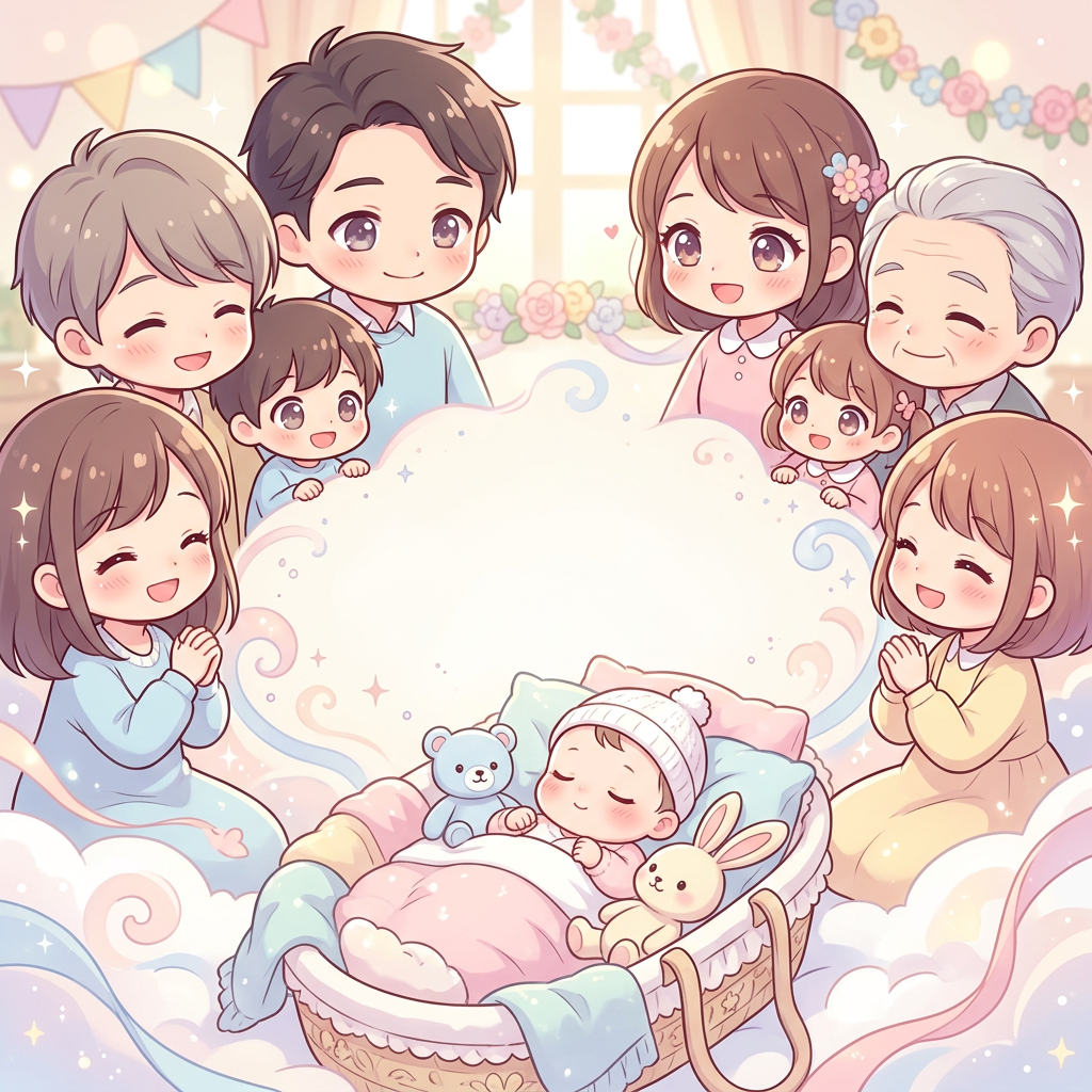 Baby Naming Ceremony Chibi preview