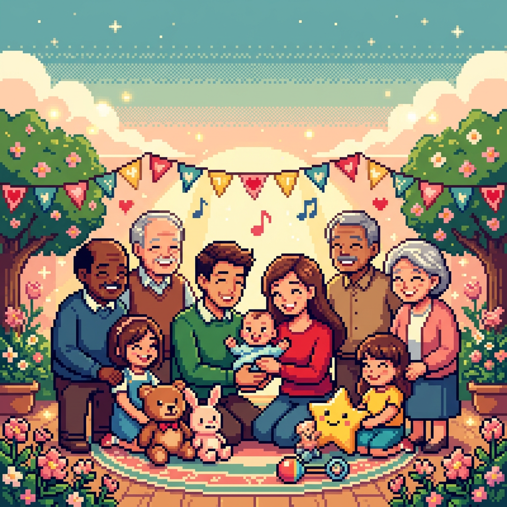 Baby Naming Ceremony 8-Bit Classic preview