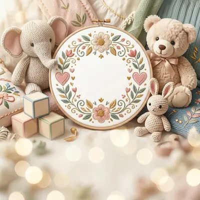 Baby Naming Ceremony Macro Detail preview