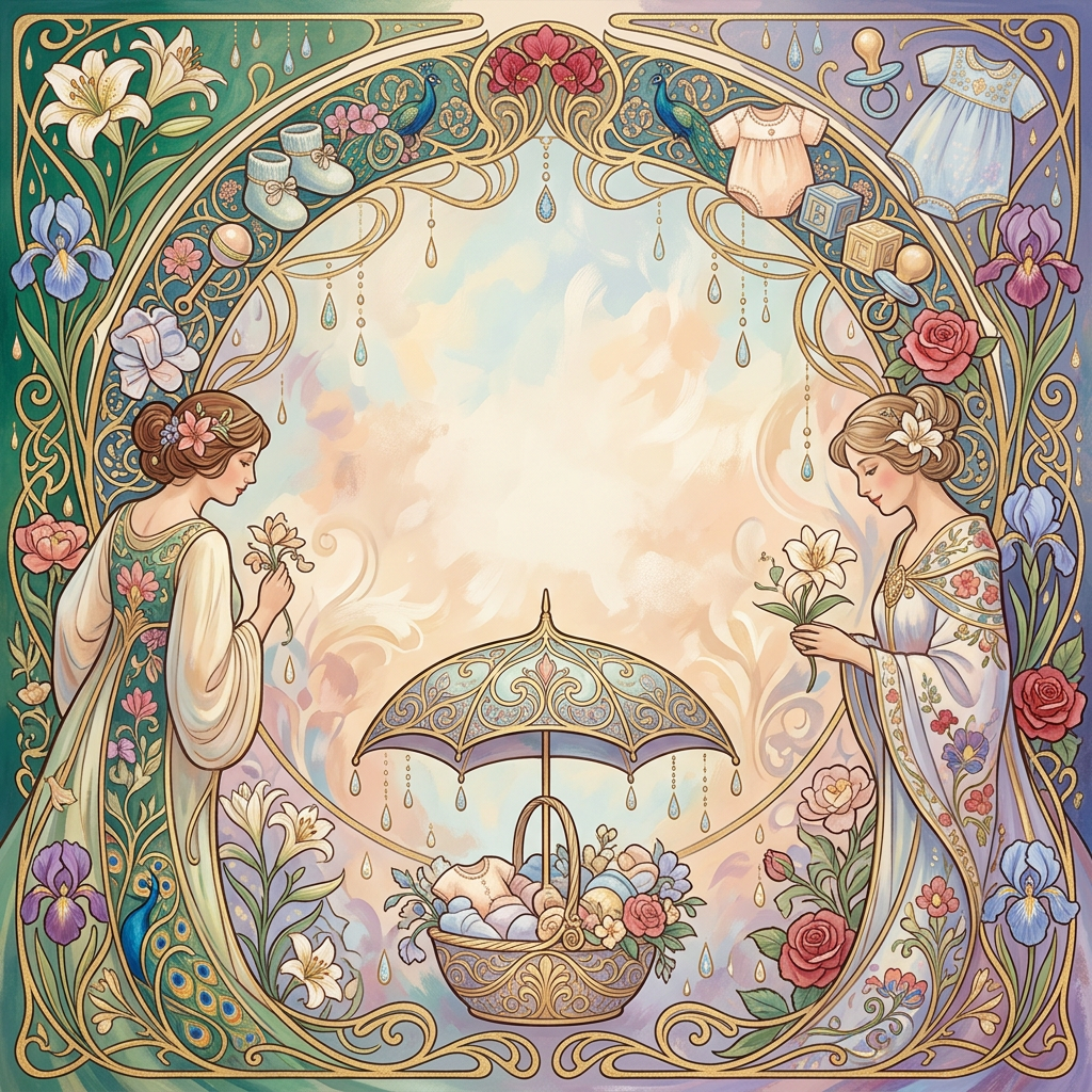 Baby Sprinkle Art Nouveau preview