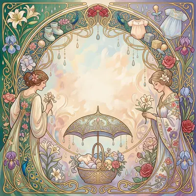 Baby Sprinkle Art Nouveau preview