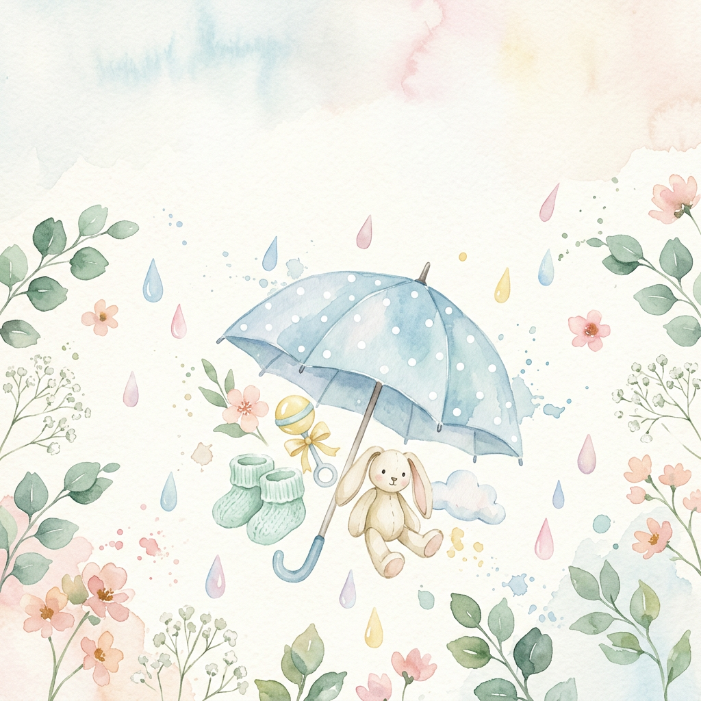Baby Sprinkle Watercolor Garden preview