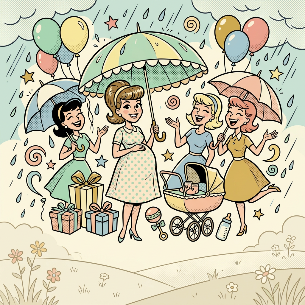 Baby Sprinkle Retro Cartoon preview