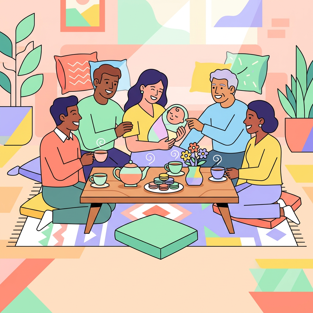 Sip And See Flat Design preview