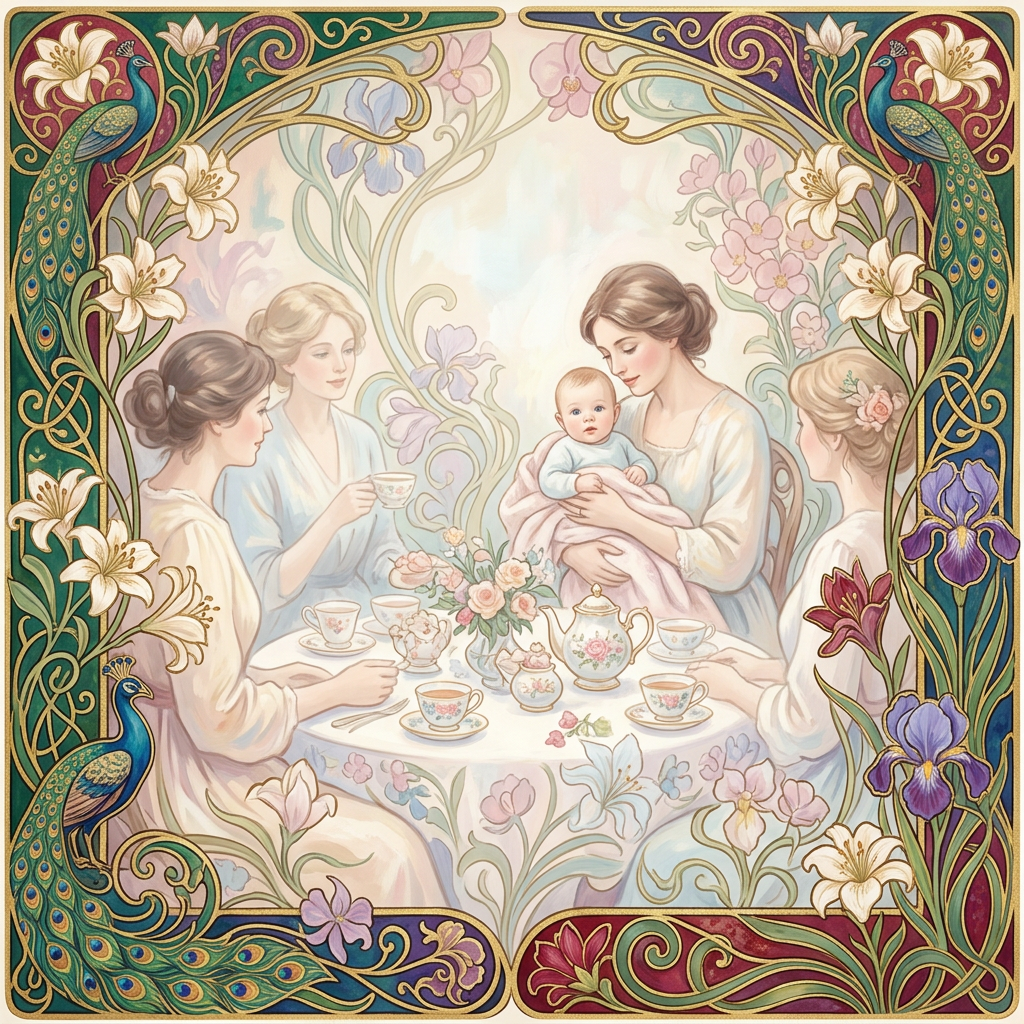 Sip And See Art Nouveau preview