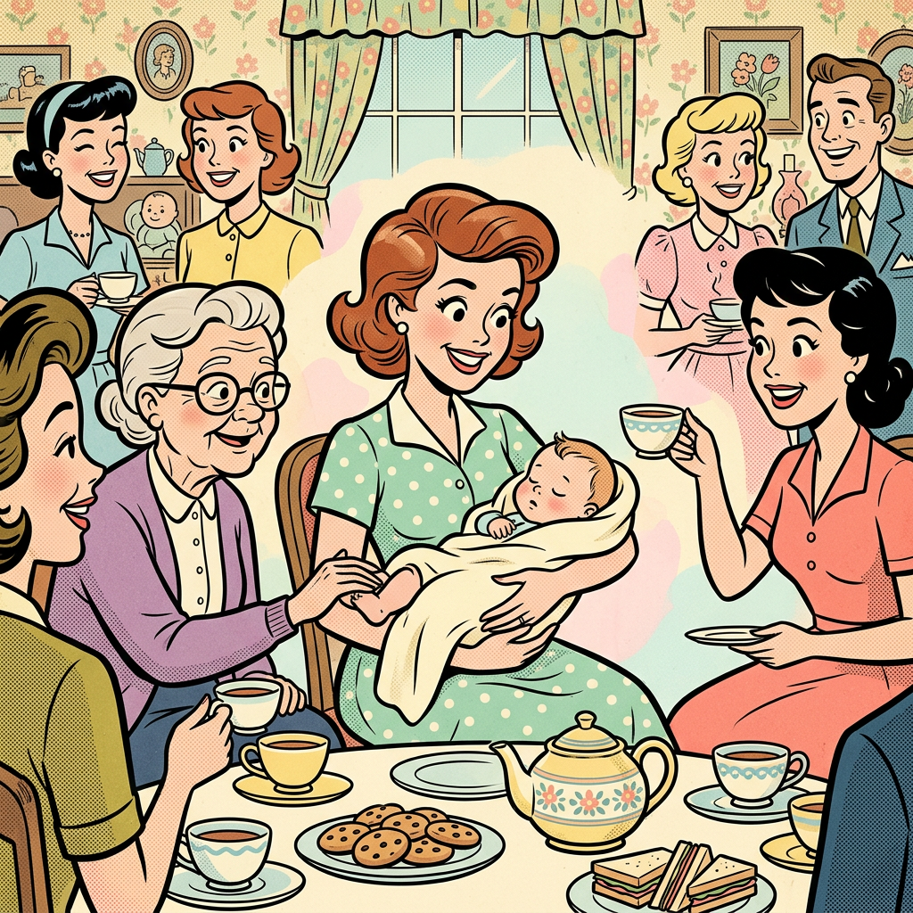 Sip And See Retro Cartoon preview