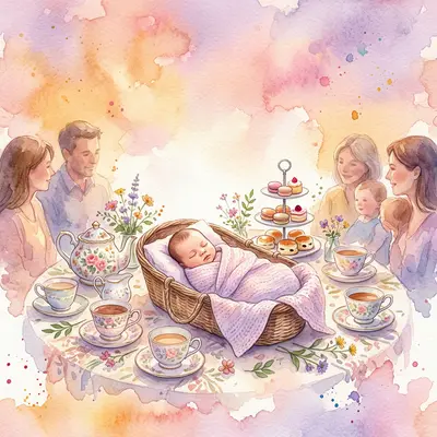 Sip And See Watercolor Sunset preview