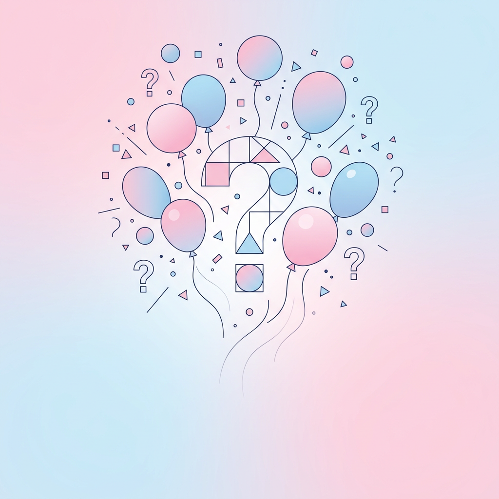 Gender Reveal Party Clean Lines preview