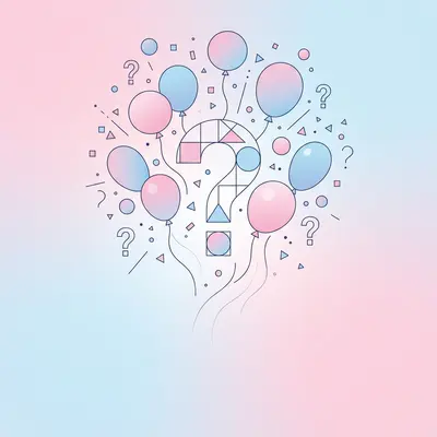 Gender Reveal Party Clean Lines preview