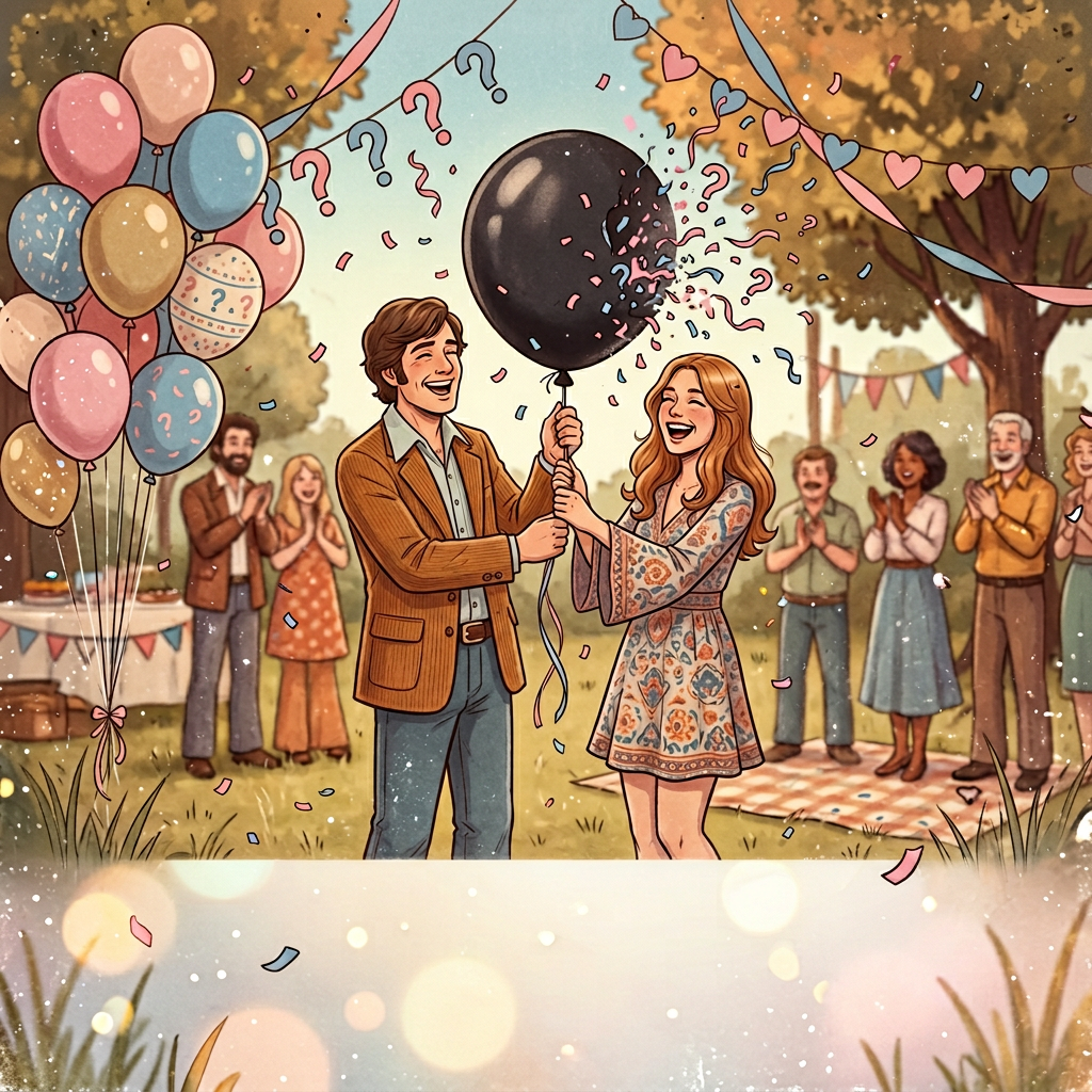 Gender Reveal Party Polaroid preview