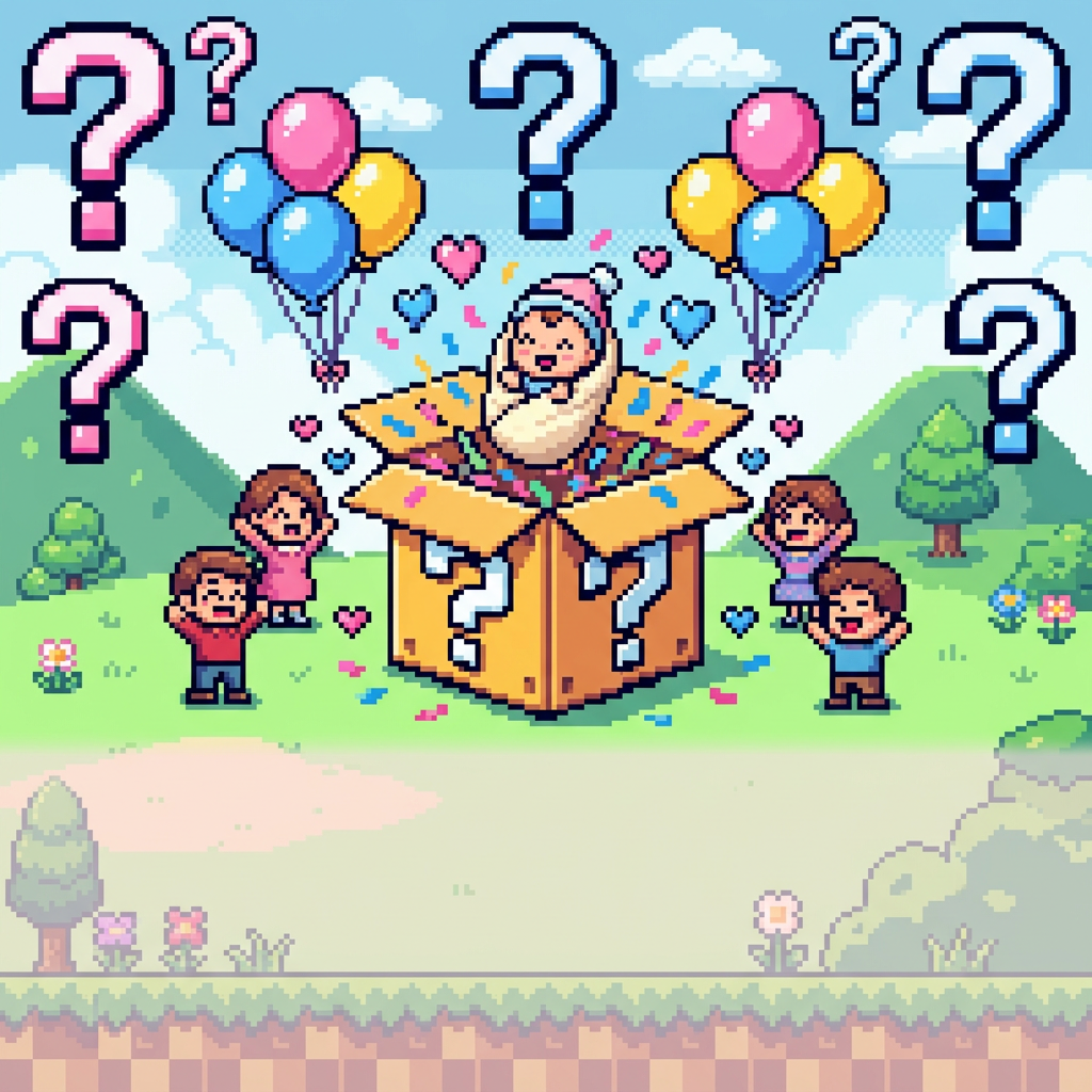 Gender Reveal Party 16-Bit preview