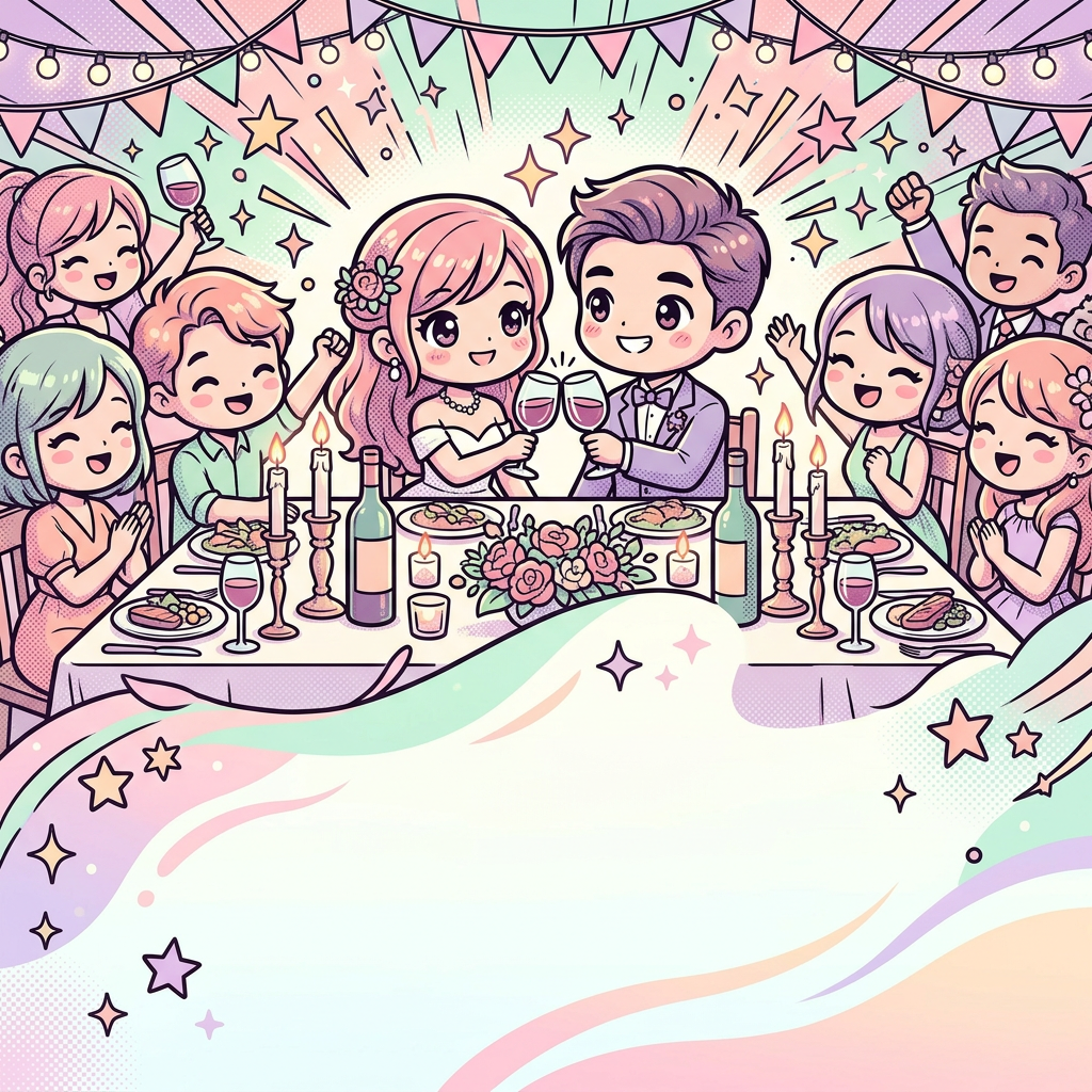 Rehearsal Dinner Kawaii preview