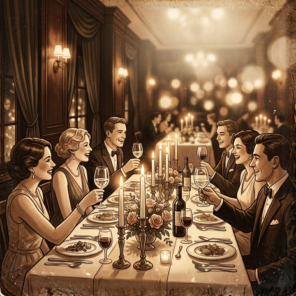 Rehearsal Dinner Sepia Nostalgia preview