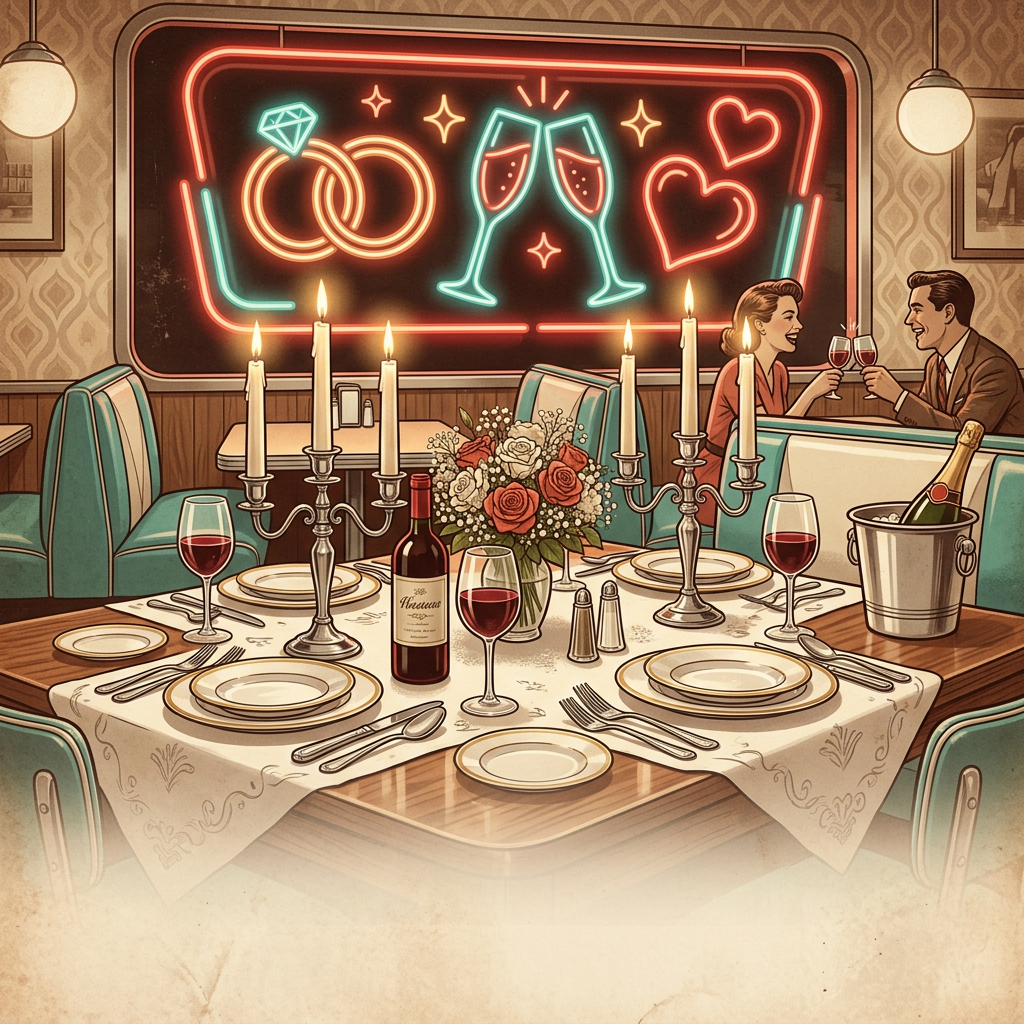 Rehearsal Dinner Retro Diner preview