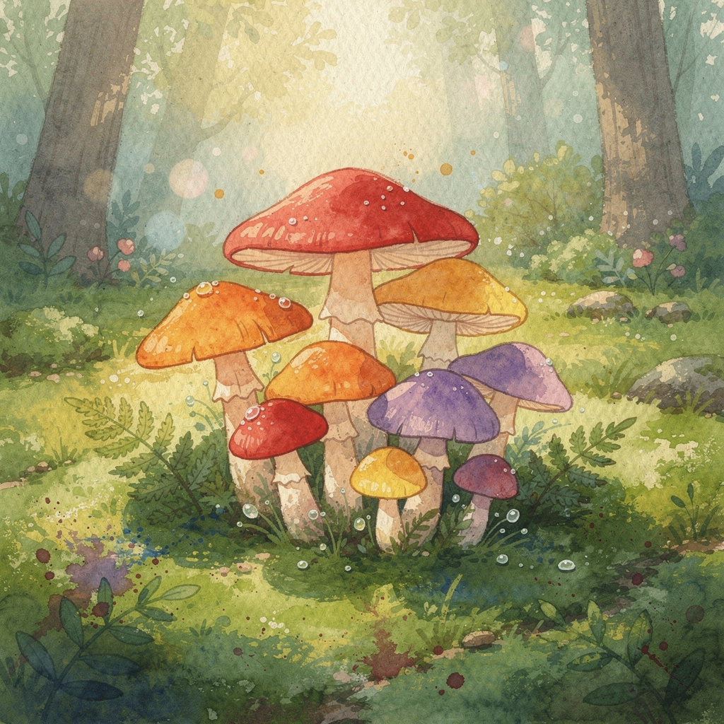 Woodland Mushroom Charm preview