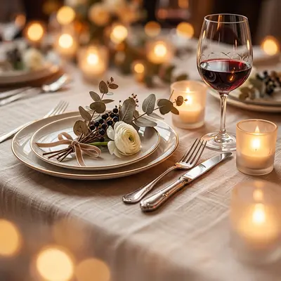 Rehearsal Dinner Macro Detail preview