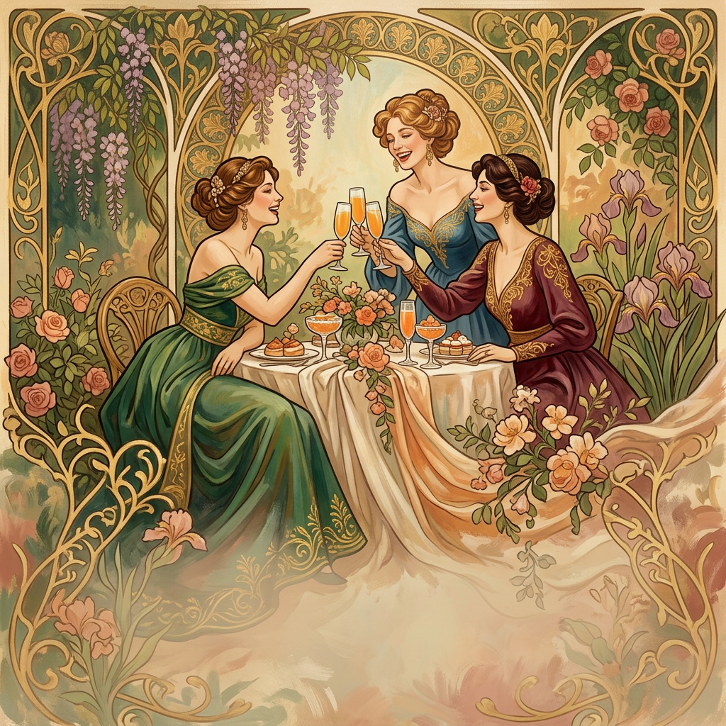Wedding Brunch Art Nouveau preview