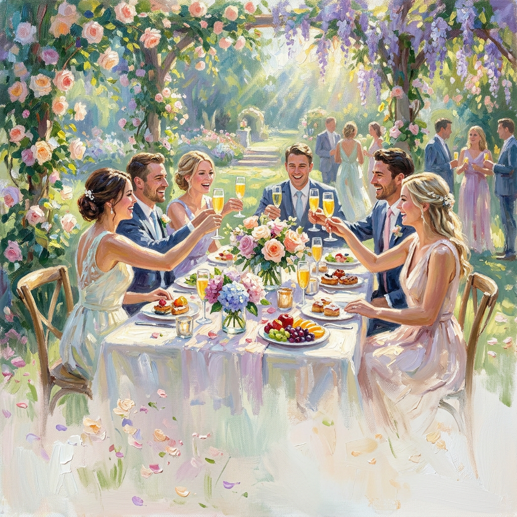 Wedding Brunch Impressionist preview