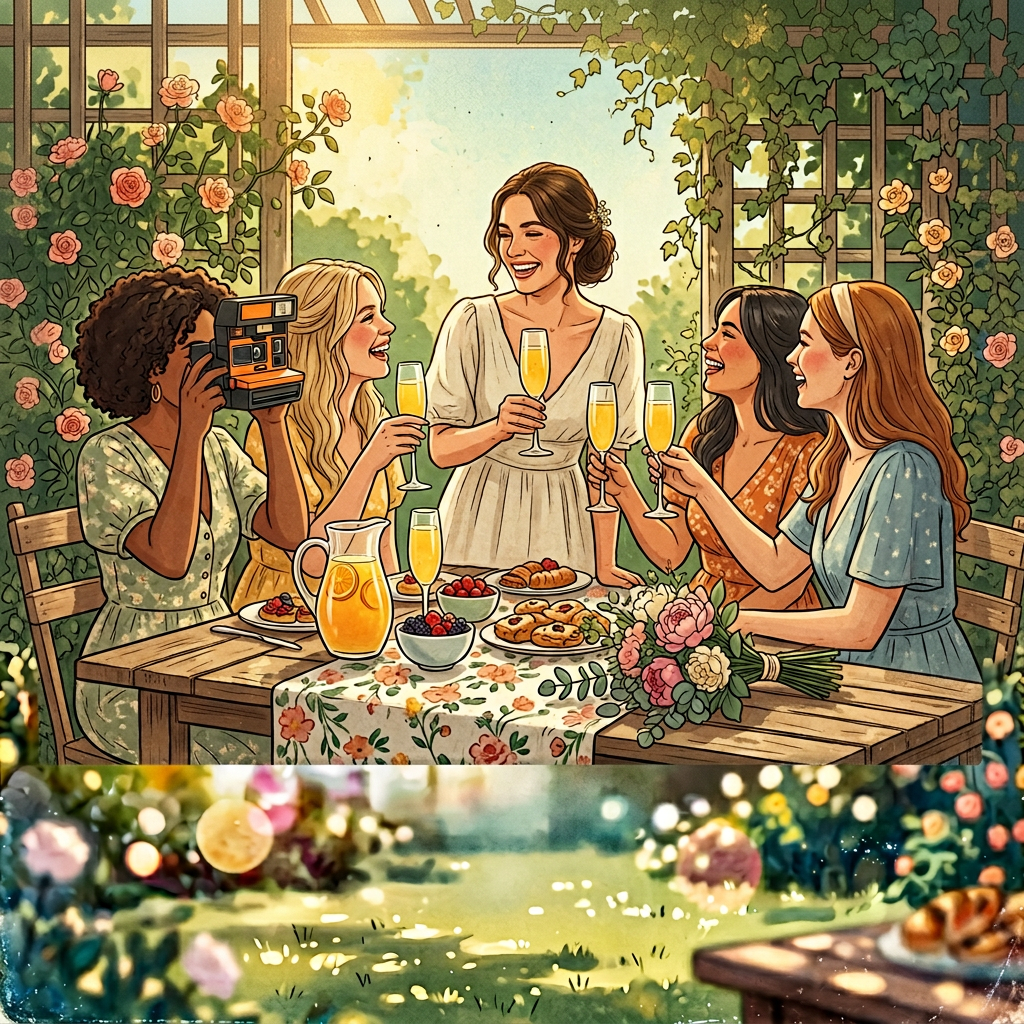 Wedding Brunch Polaroid preview