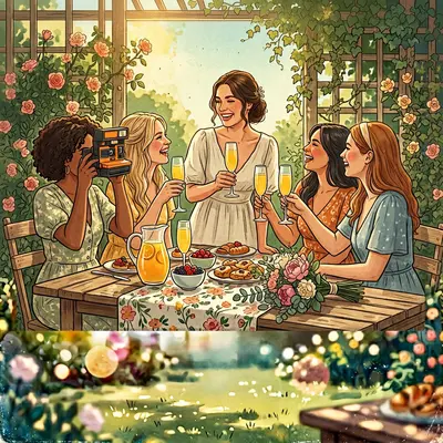 Wedding Brunch Polaroid preview