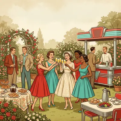 Wedding Brunch Retro Diner preview