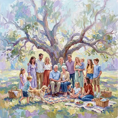 Family Reunion Impressionist preview