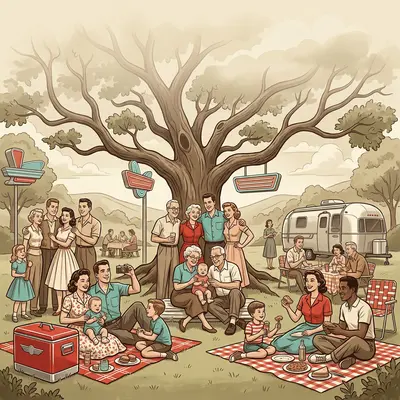 Family Reunion Retro Diner preview