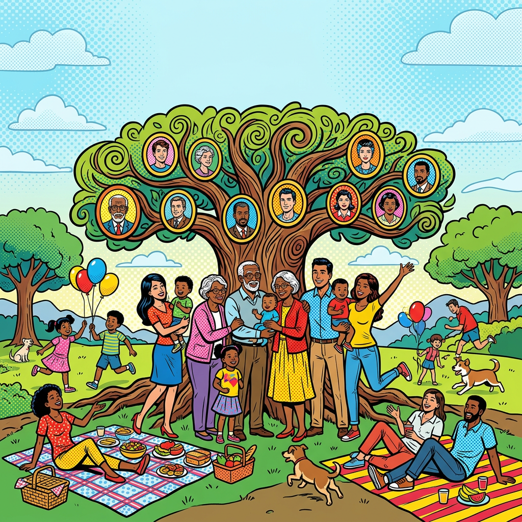 Family Reunion Pop Art preview