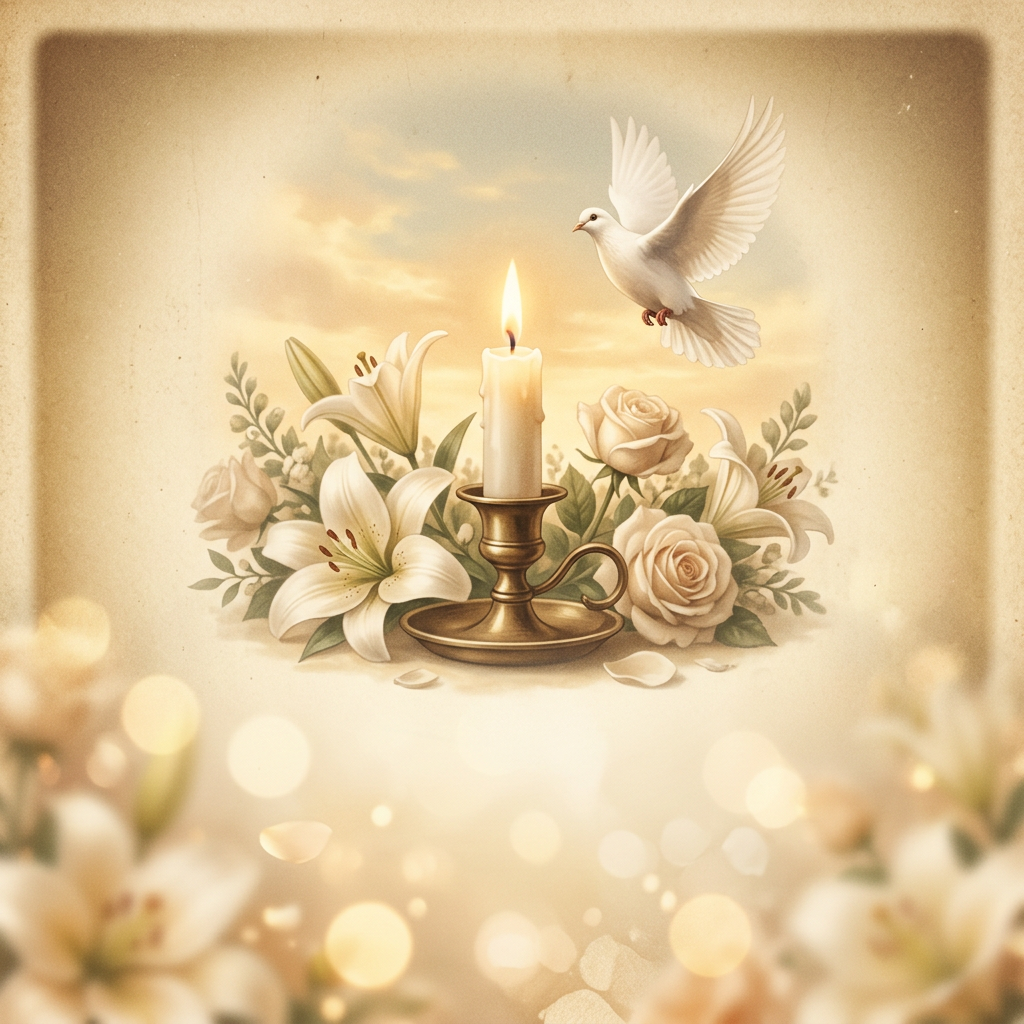 Memorial Service Sepia Nostalgia preview