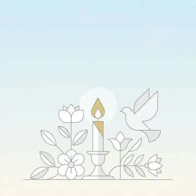 Memorial Service Clean Lines preview